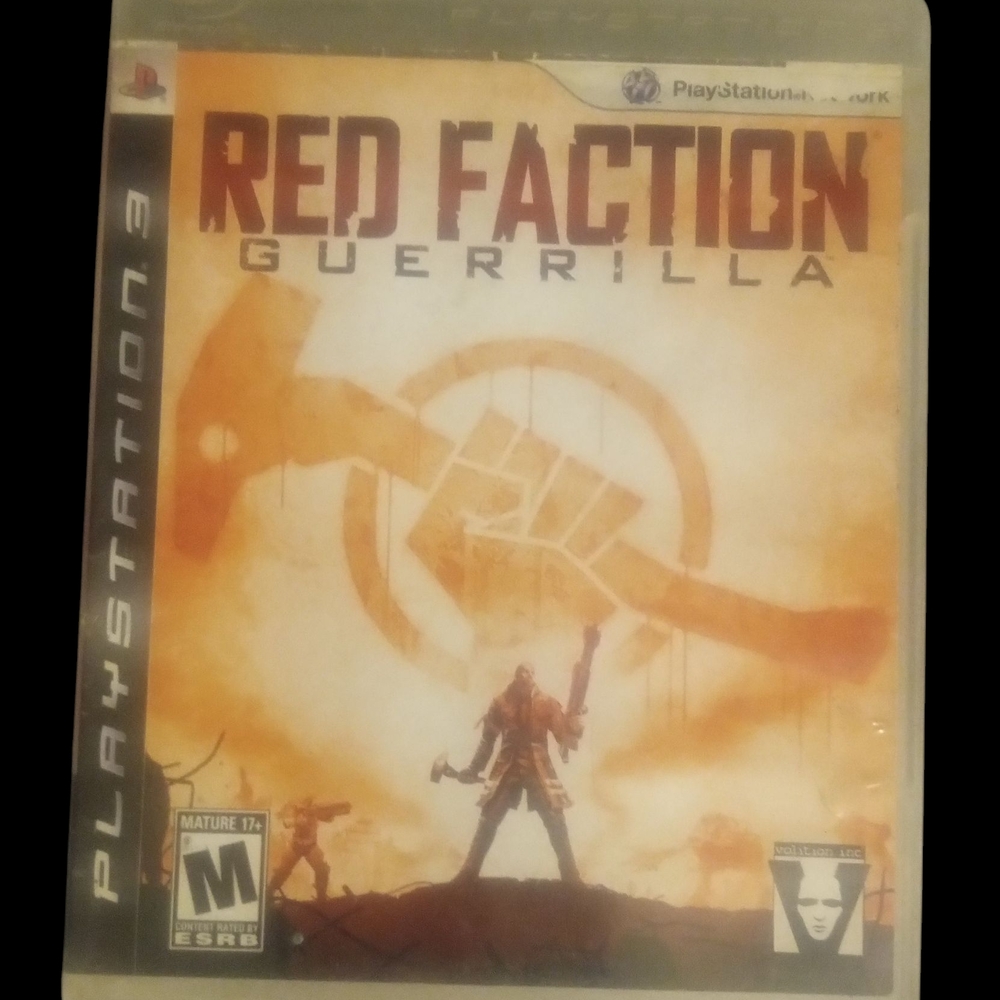 Red Faction Guerrilla for Sony 3 - Black Case
